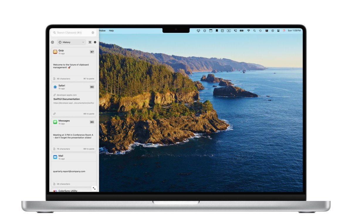 Quip is a smart clipboard management app for iOS and Mac